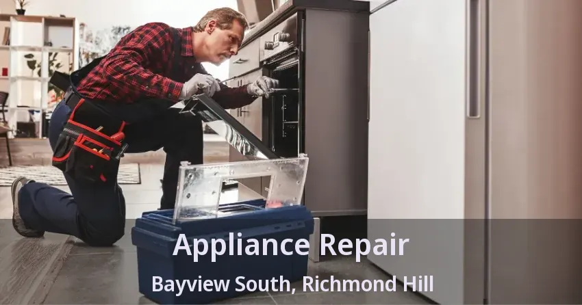 Appliance Repair Bayview South, Richmond Hill - ON