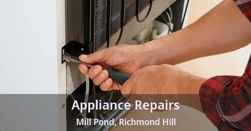 Appliance Repairs Mill Pond, Richmond Hill - ON
