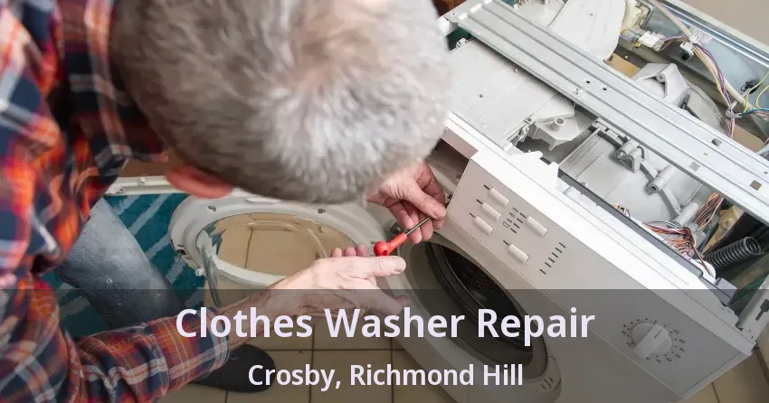 Clothes Washer Repair Crosby, Richmond Hill - ON
