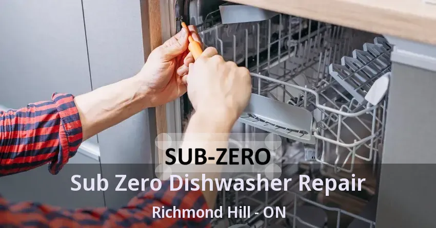 Sub Zero Dishwasher Repair Richmond Hill - ON