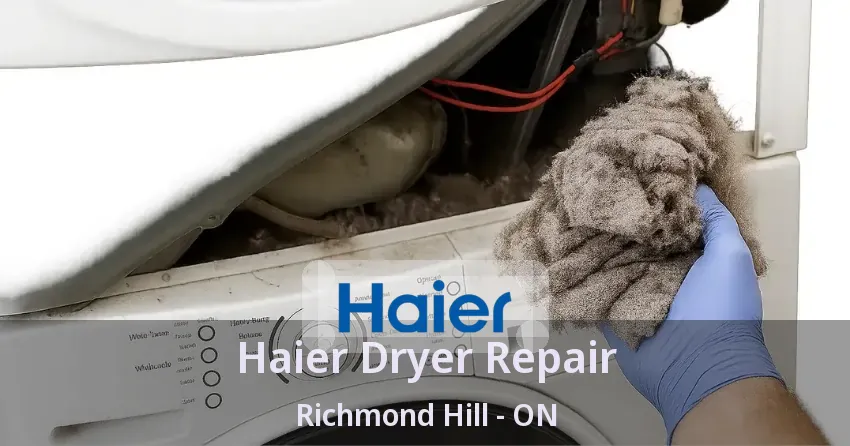 Haier Dryer Repair Richmond Hill - ON