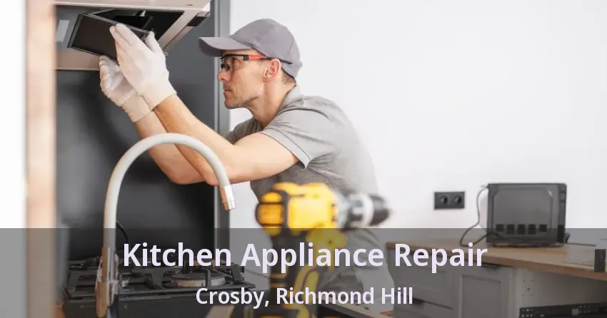 Kitchen Appliance Repair Crosby, Richmond Hill - ON