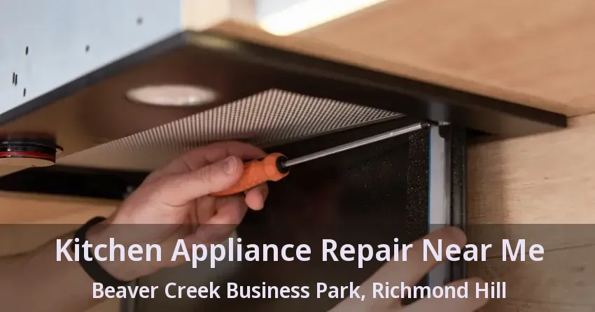 Kitchen Appliance Repair Near Me Beaver Creek Business Park, Richmond Hill - ON