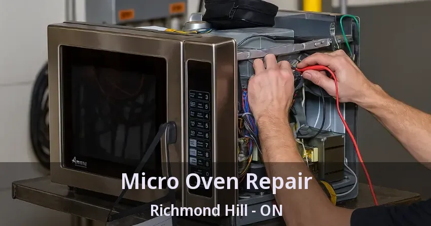 Micro Oven Repair Richmond Hill - ON