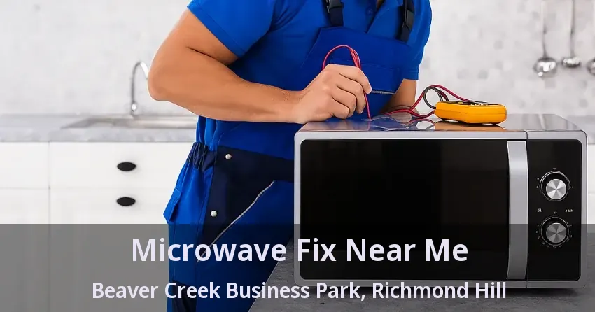 Microwave Fix Near Me Beaver Creek Business Park, Richmond Hill - ON