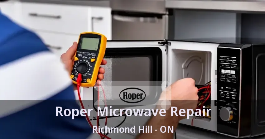 Roper Microwave Repair Richmond Hill - ON