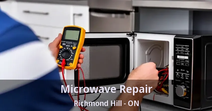 Microwave Repair Richmond Hill - ON