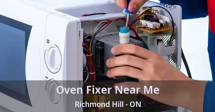 Oven Fixer Near Me Richmond Hill - ON