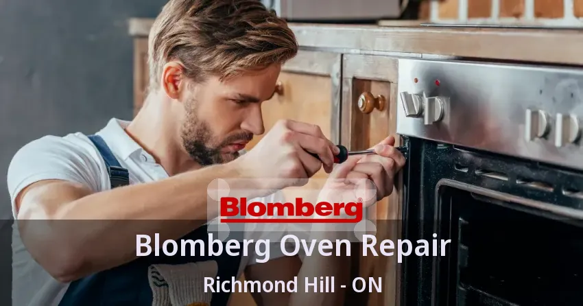 Blomberg Oven Repair Richmond Hill - ON