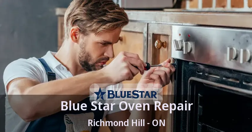 Blue Star Oven Repair Richmond Hill - ON