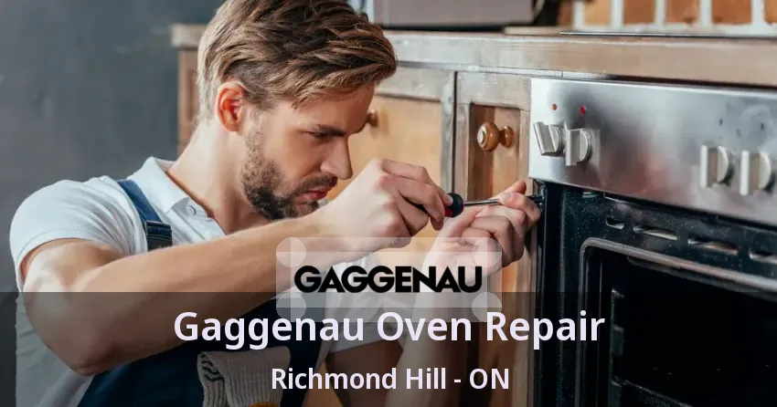 Gaggenau Oven Repair Richmond Hill - ON