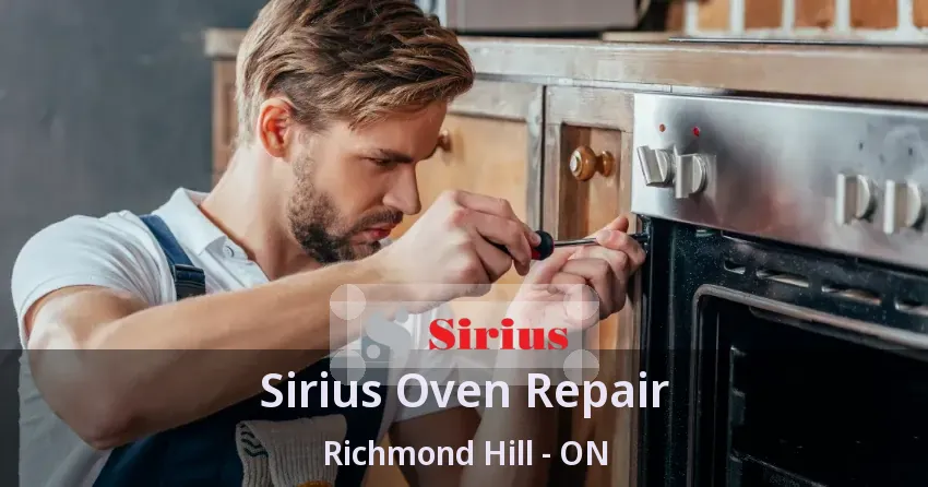 Sirius Oven Repair Richmond Hill - ON