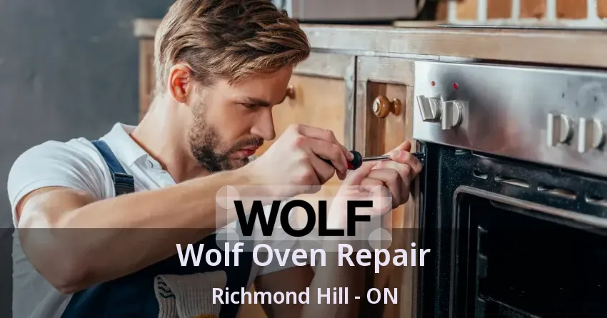Wolf Oven Repair Richmond Hill - ON