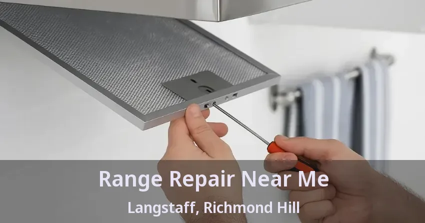 Range Repair Near Me Langstaff, Richmond Hill - ON