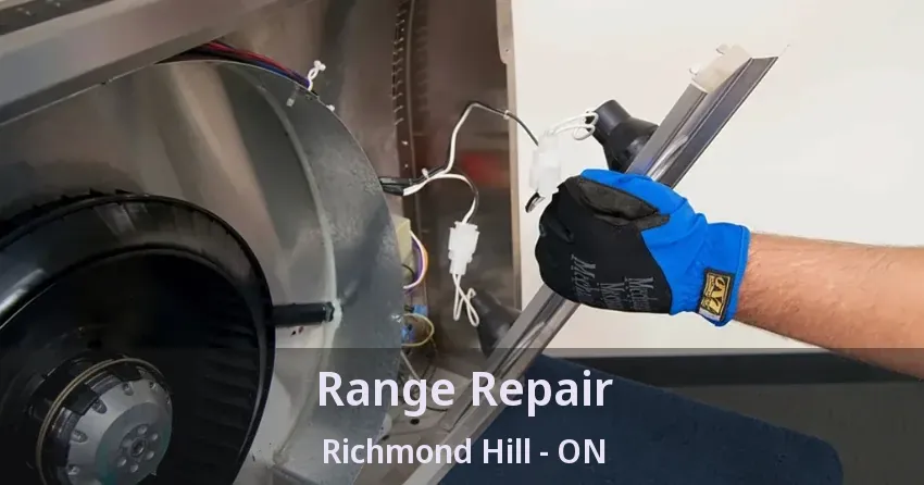 Range Repair Richmond Hill - ON