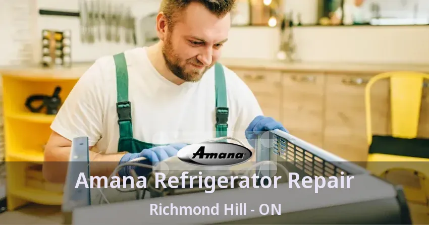 Amana Refrigerator Repair Richmond Hill - ON