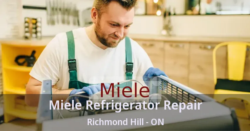 Miele Refrigerator Repair Richmond Hill - ON