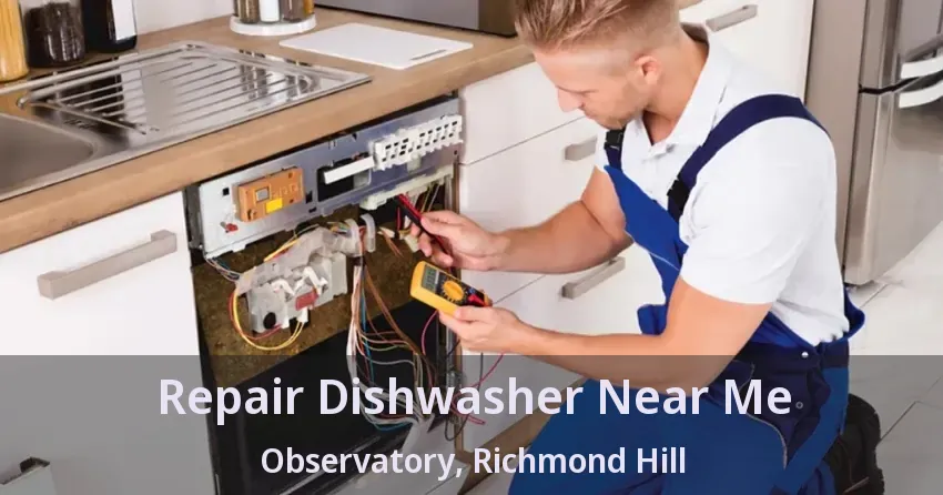 Repair Dishwasher Near Me Observatory, Richmond Hill - ON
