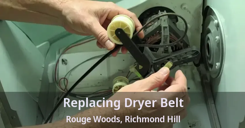 Replacing Dryer Belt Rouge Woods, Richmond Hill - ON