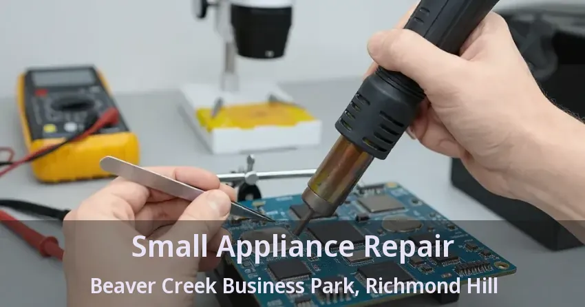 Small Appliance Repair Beaver Creek Business Park, Richmond Hill - ON
