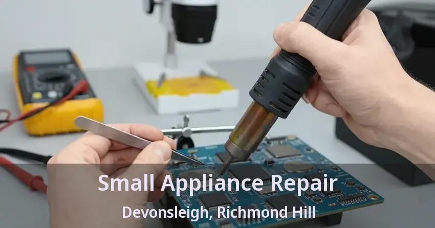 Small Appliance Repair Devonsleigh, Richmond Hill - ON