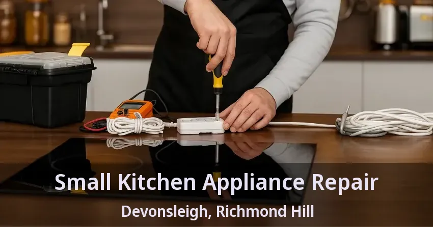 Small Kitchen Appliance Repair Devonsleigh, Richmond Hill - ON