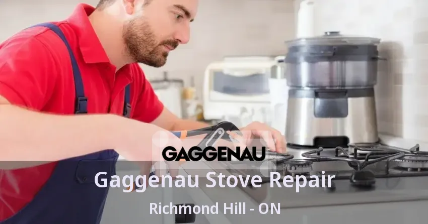 Gaggenau Stove Repair Richmond Hill - ON