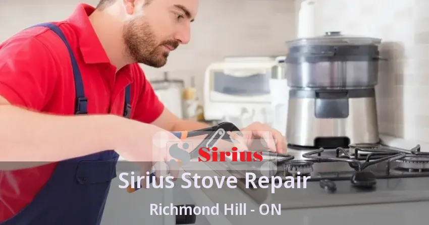 Sirius Stove Repair Richmond Hill - ON