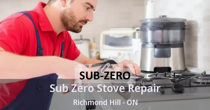 Sub Zero Stove Repair Richmond Hill - ON