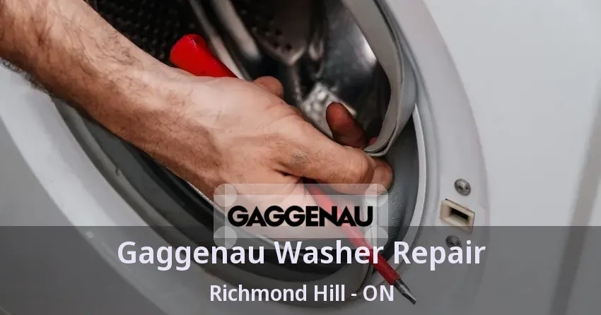 Gaggenau Washer Repair Richmond Hill - ON